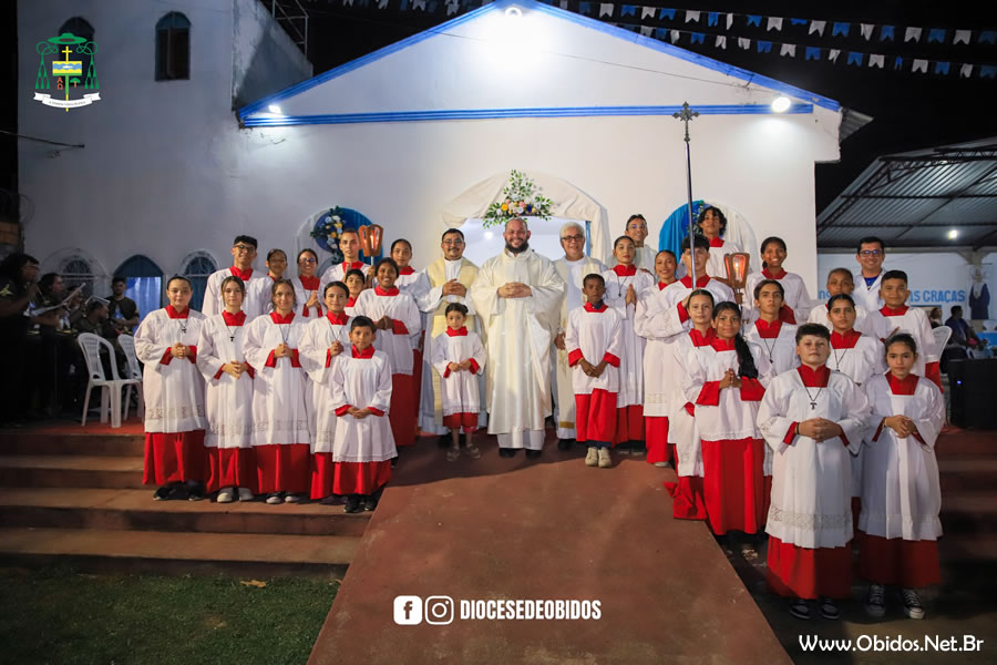 Obidos Net Br Fieis Celebram o Círio de Nossa Senhora das Graças em